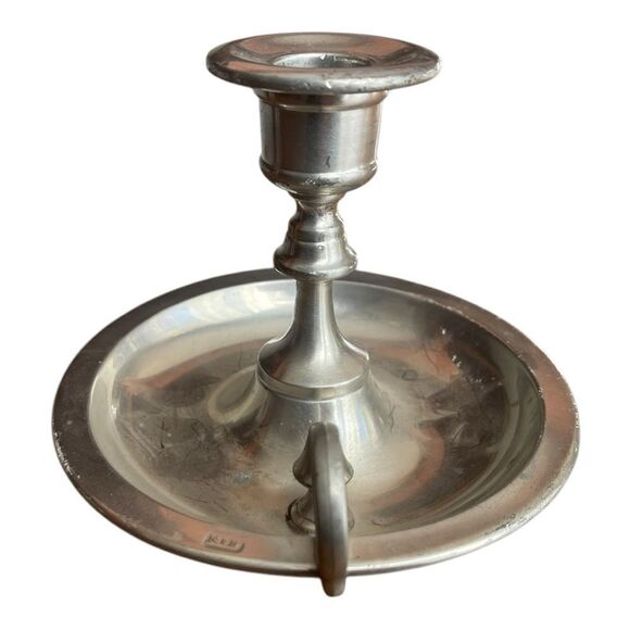 Vintage Reproduction Reed & Barton Candlestick Holder - Picture 3 of 14